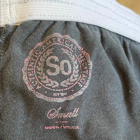 Black Relaxed Fit Athletic Micro Shorts with Elastic Waistband - Picture 5 of 5